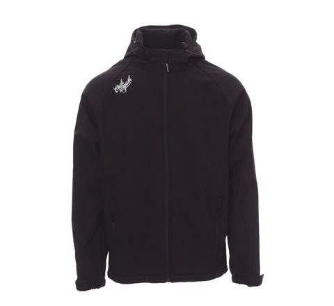 Chyť a pusť Softshellová bunda černá