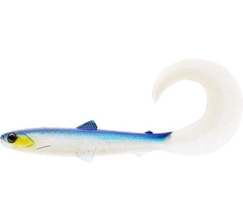 Westin Gumová nástraha BullTeez Curltail Blue Headlight 2ks