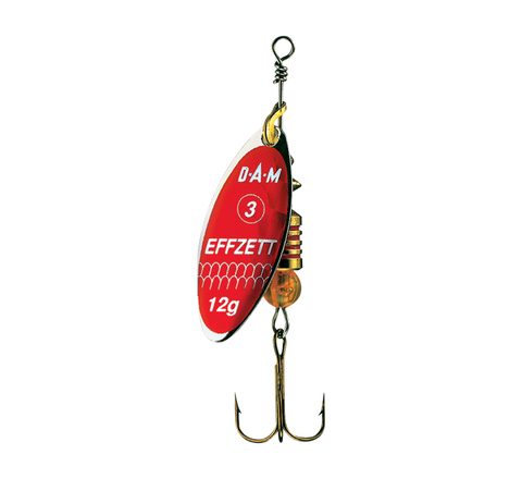 DAM Třpytka Effzett Predator Spinner Reflex Red