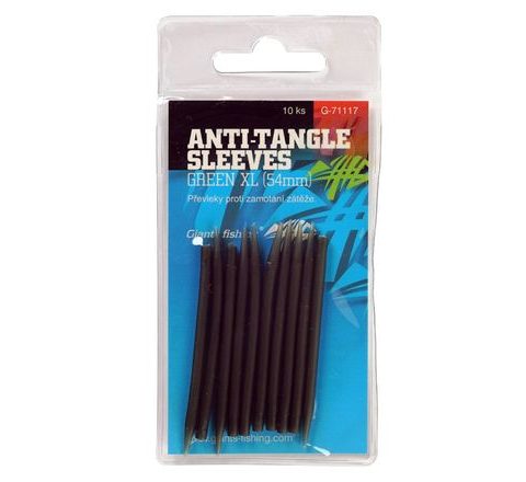 Giants Fishing Převleky proti zamotání Anti-Tangle Sleeves Green XL 54mm 10ks