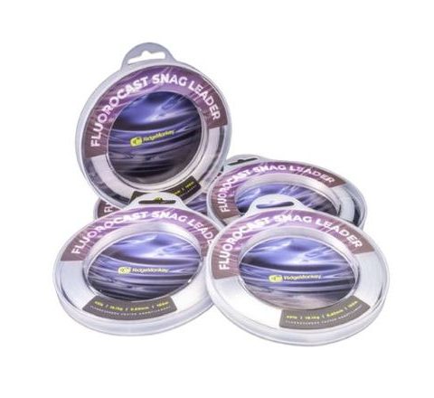 RidgeMonkey Fluorocarbon Fluorocast Snag Leader Clear 100m