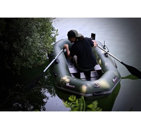 LK Baits Člun Top Khaki Sonar 240 skládací podlaha