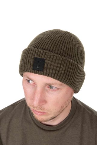 Fox Zimní čepice Khaki HD Beanie