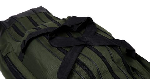 Mikado Obal na pruty tříkomorový zesílený zelený