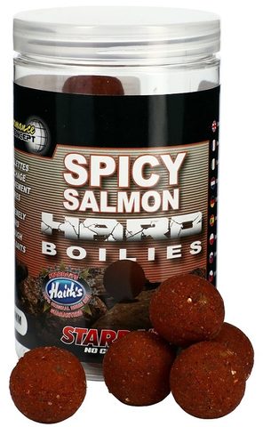 Starbaits Boilie Hard Spicy Salmon 200g