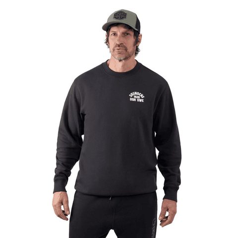 Grundéns Mikina 1926 Crew Sweatshirt Black