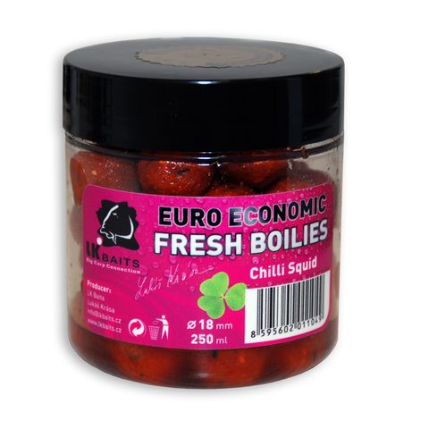 LK Baits Fresh Boilies Euro Economic 18mm 250ml