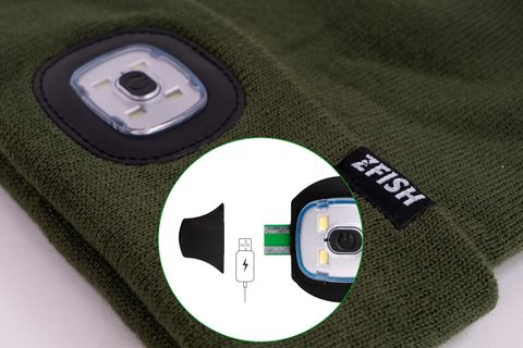 ZFish Čiapka Light Beanie Zelená