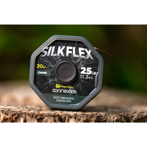 RidgeMonkey Šňůrka Connexion SilkFlex Soft Braid 20m