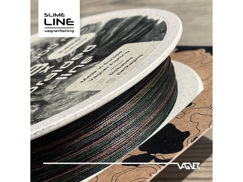 Vagner Šňůra Braided Line Camo Multicolor