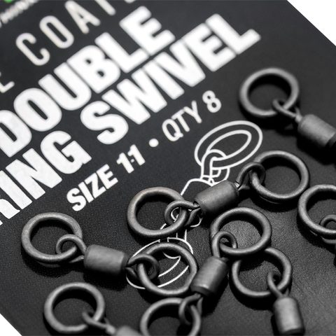 Korda Obratlík s kroužkem PTFE Double Ring Swivel vel.11 8ks
