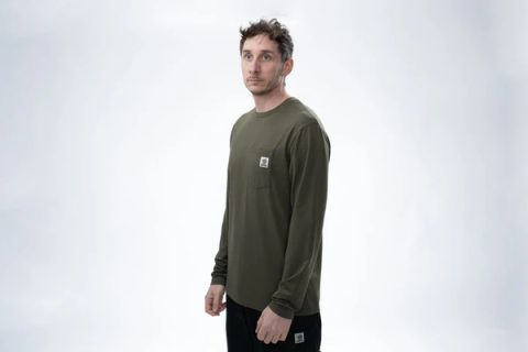 Nash Tričko Make It Happen Carp Logo s dlhým rukávom zelené