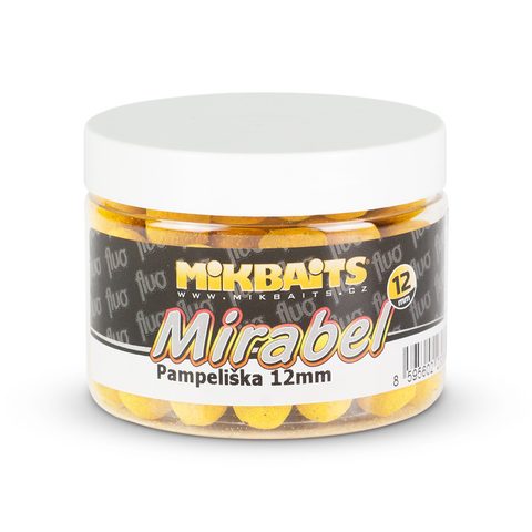 Mikbaits Boilie Mirabel Fluo 12mm 150ml