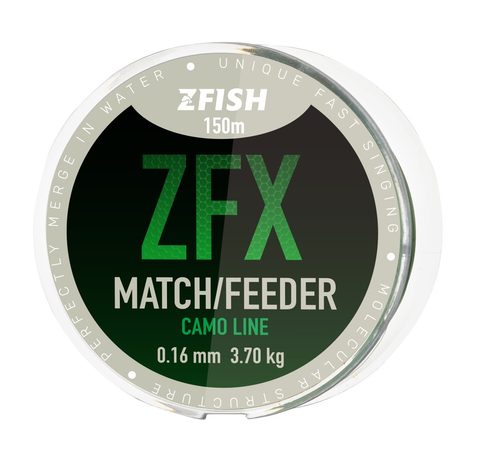 Zfish Vlasec ZFX Match/Feeder Camoline 150m
