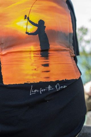 Korda Tričko Sunrise Tee Black