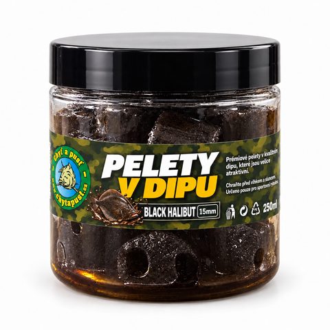 Chyť a pusť Pelety v dipe 200ml