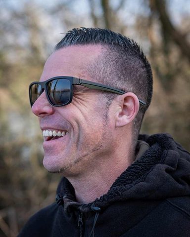 Fox Polarizační Brýle Collection Green Black Shades Grey Lens