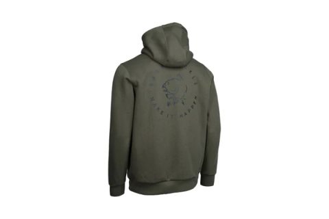 Nash Mikina Make It Happen Carp Logo Hoody Green