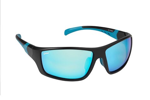 Salmo Okuliare Black Glasses Grey Ice Blue Lens