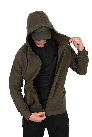 Fox Mikina Collection LW Hoody Green & Black