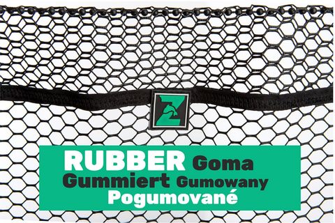 Zfish Podběrák Landing Net ZFX Rubber Mesh 60x60cm 240cm