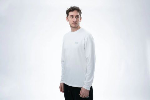 Nash Triko Make It Happen Sunset Long Sleeve T Shirt Ecru