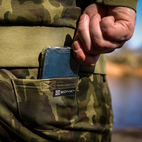 Sonik Kraťasy Camo Fleece Shorts