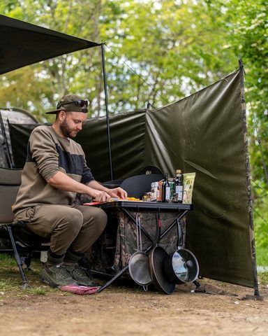 Nash Plachta Bank Life Windbreak Camo