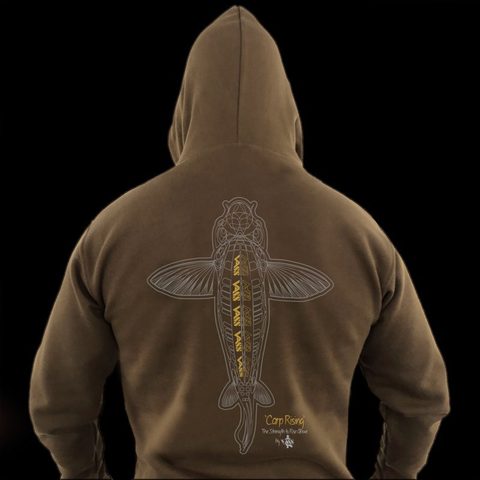 Vass Mikina Carp Rising Hoodie Khaki