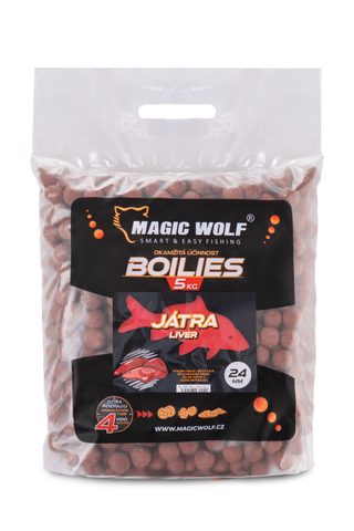 Magic Wolf Krmné Boilie 24mm 5kg