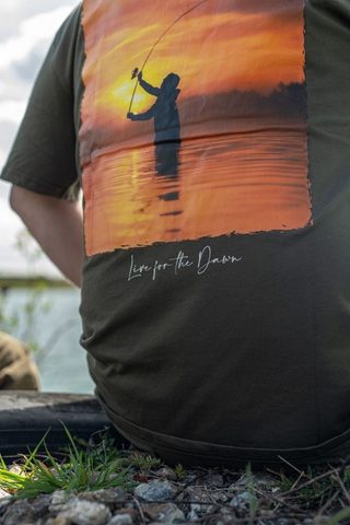 Korda Tričko Sunrise Tee Dark Olive