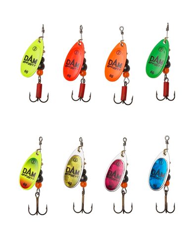 DAM Třpytka Effzett Fluo Spinner Trio