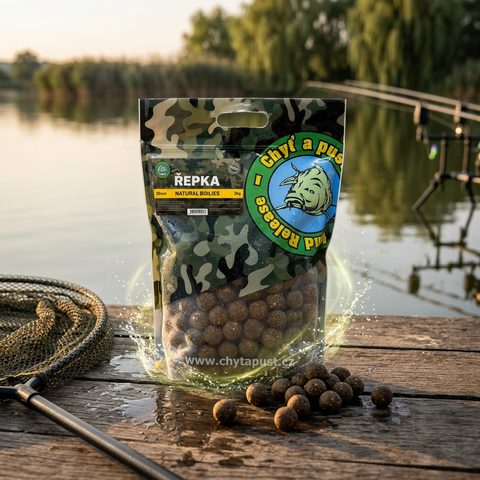 Chyť a pusť Boilies Natural 3kg