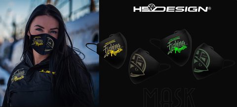 Hotspot Design Rúško Fishing Mania - žltá