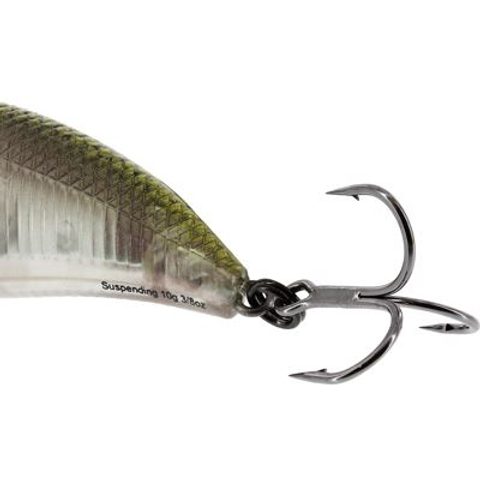 Westin Wobler BuzzBite Crankbait Suspending Clear Brown Craw 