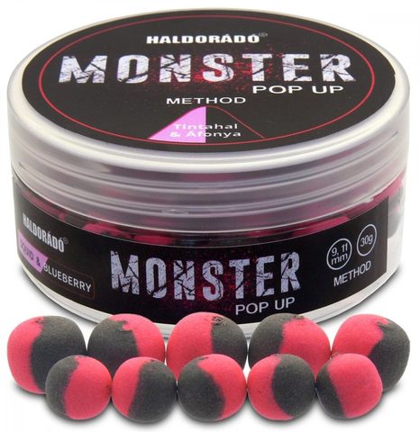 Haldorádó Pop-Up Boilies Method Monster 9+11mm 30g
