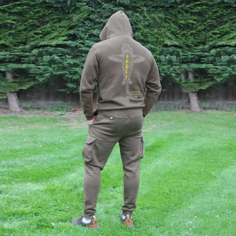 Vass Mikina Carp Rising Hoodie Khaki
