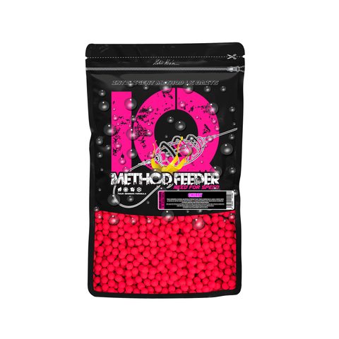 LK Baits Fluoro Boilie IQ Method Feeder 10-12mm 600g