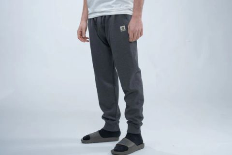 Nash Tepláky Make It Happen Badge Joggers Sivý Melír