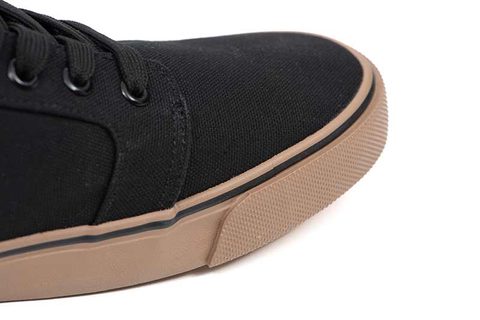Fox Boty Black Canvas Shoe