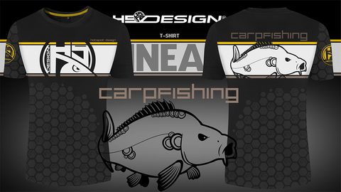 Hotspot Design Tričko Linear Carpfishing