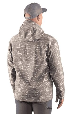 Grundéns Mikina Kryall Hoodie Stone Liquid Camo