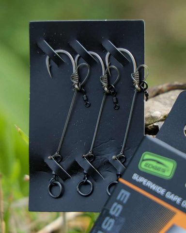 Fox Náväzec Edges Super Wide Gape Chod Rigs 3ks