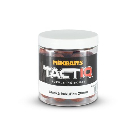 Mikbaits Rozpustné boilie TactiQ Sladká kukuřice 250ml
