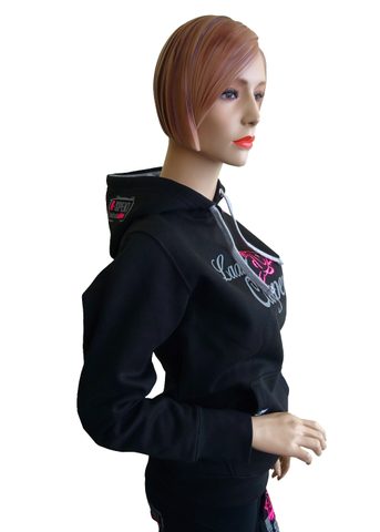 R-Spekt Dámská mikina s kapucí Lady Carper black