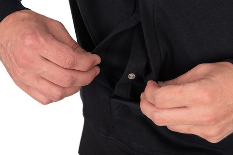 Fox Mikina Collection Zipped Hoody Black