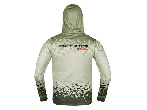 Delphin Tričko s kapucňou UV Armor 50+ Predator