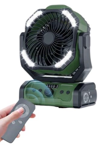 Holdcarp Větrák Rechargeable DoubleMotor Fan