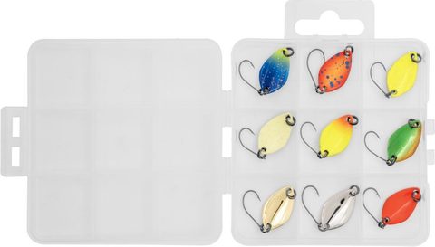 Zebco Plandavka Magic Trout Spoon Set 1,2g/ 2,4g 9ks