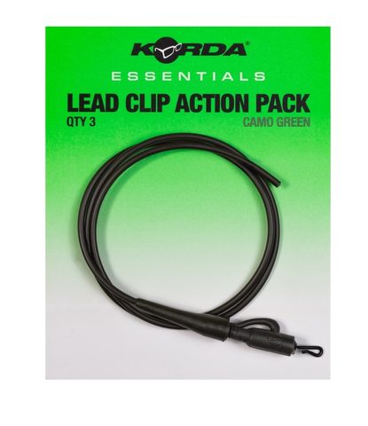 Korda Montáž Essentials Lead Clip Action Pack 3ks